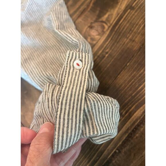 Umgee Nautical Cottage Core Tunic Top Women 2XL Lace Dainty Soft Loose Comfy - Picture 8 of 8